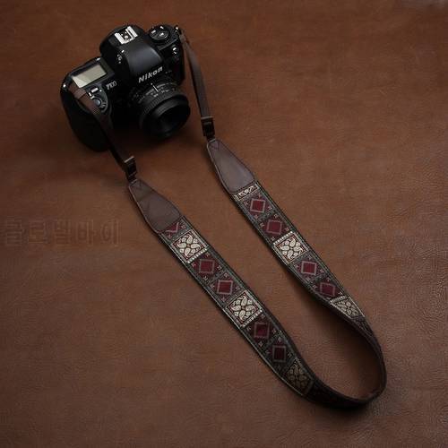 cam-in embroidered micro SLR camera strap for Sony Leica Nikon Canon camera cam7581