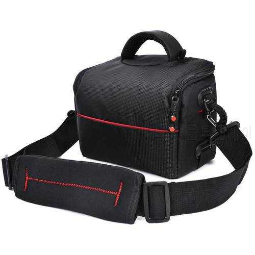 FOSOTO Fashion Digital DSLR Camera Bag Shoulder Bag Waterproof Case Photography Photo Bag For Canon Nikon Sony Lens Pouch Bag