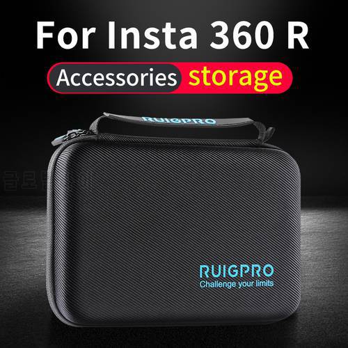 for Insta360 ONE R Storage Bag Protection Box Oner Panoramic camera Lens set Bag Portable oner Action Camera Accessory