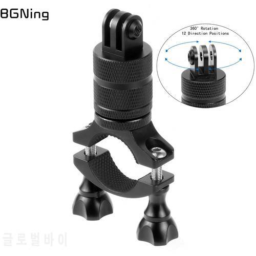 Bike Motorcycle Handlebar Clamp Bicycle Camera Mount Holder Support 1/4