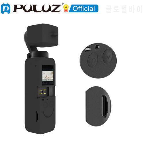 PULUZ 2 in 1 Silicone Cover Case Set for DJI OSMO Pocket 2
