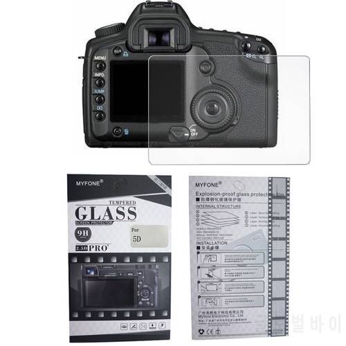 Camera Tempered Glass Screen Protector For Canon 1DX MARK II 1DX 5D 6D 50D 60D 70D 77D 80D 200D Rebel T5 1200D Kiss X70