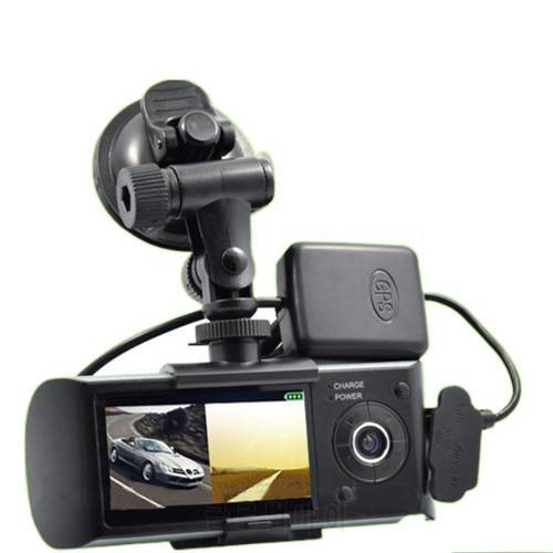 ELRVIKE 2021 Original R300 / X3000 GPS Track Dash Cam HD Front And Rear Dual Recording Dash Cam