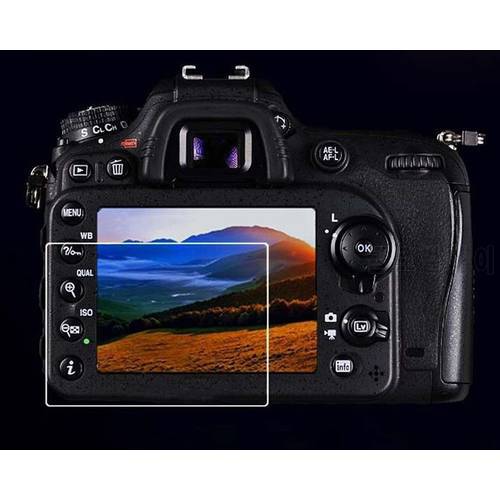Deerekin 9H HD 2.5D Surface Hardness Tempered Glass LCD Screen Protector for Canon EOS 750D/760D/650D/80D/70D/700D/7D Mark II