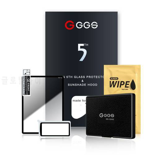 GGS Fifth Generation for Olympus EM10II EM1II screen camera film protection screen Metal frame embedded optical glass