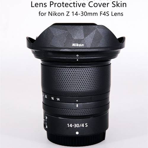 Nikkor 1430 F4 Lens Protective Cover Skin for NIKON Z 14-30 F4 S Lens Decal Protector Anti-scratch Cover Film 3M Vinyl