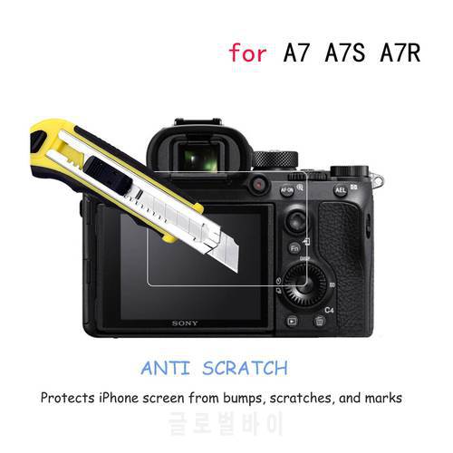 For Sony Alpha A7 A7S A7R DSLR Digital Camera New LCD 9H Tempered Glass Screen Protector Film