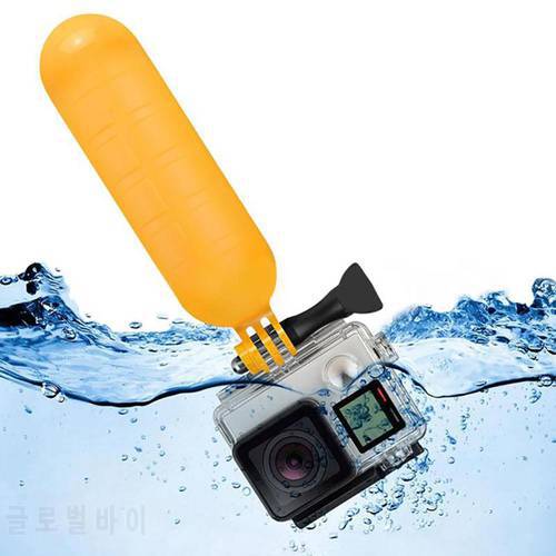 Go Pro Accessories Yellow Floating Grip Monopod Handle Tripod For Gopro Hero 7 6 5 for Xiaomi for Yi 4k For DJI Osmo N257