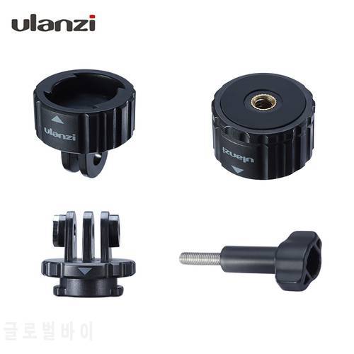 Ulanzi GP-4 4 in 1 Magnetic Mount Adapter Kit Quick Release for GoPro Hero 8/7/6/5 DJI OSMO Action Camera Insta360 One R Camera