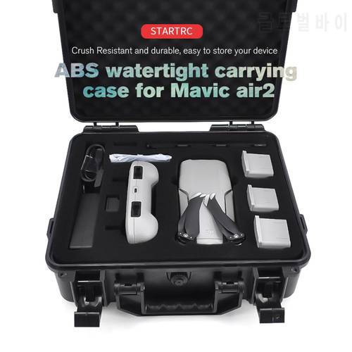 STARTRC Mavic Air 2 Drone Case Portable Suitcase Waterproof Explosion-proof Box Large Hard Case fo DJI Air 2S Mini 2 Accessories