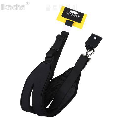 Professional Black Rapid Quick Release Camera Shoulder Sling Neck Strap for Canon Nikon Sony DSLR Outdoor Shooting