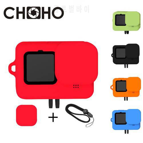 For gopro hero 9 10 11 black accessories case Protective Soft Housing Rubber Silicone Shell Protector For go pro 10 accesorioes