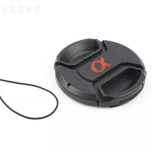 40.5mm 49mm 52mm ood Cover Snap-On Lens Front Camera Lens Cap Cover for Sony Alpha DSLR Lens Protector