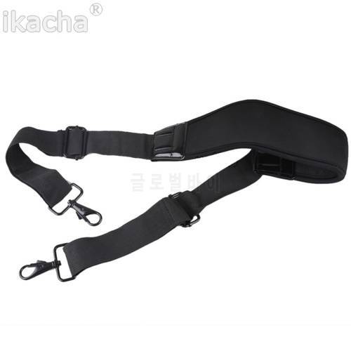 Black Adjustable Shoulder Bag Strap with Double Hooks For Canon for Nikon Laptop Computer Camera Bag