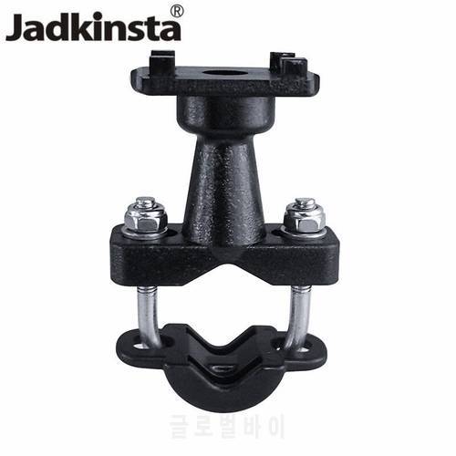 Jadkinsta U Type Clamp Holder Motorcycle Handlebar Mount with 4 Hole Claws AMPS Adapter for Arkon for Gopro Garmin GPS DVR