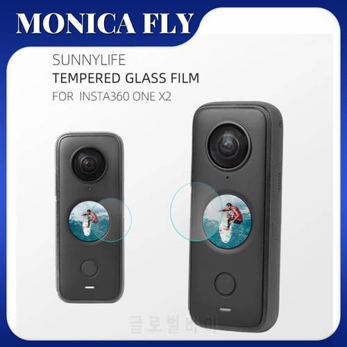 Camera Protective Film Screen Protector High Definition HD Tempered Glass Film Sports Camera Accessories for Insta360 ONE X2