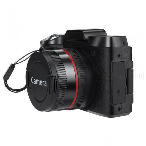 Digital Camera Selfie Camera Full HD 1080P Professional Video Camcorder Vlogging Flip Recorder Support SD Card/HCSD Card