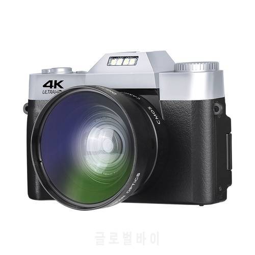 48MP Digital Camera 4K UHD Vlogging Camcorder 3.0