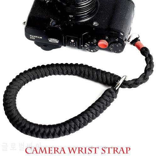 Hand-Woven Camera Wrist Strap Suitable For Fuji Sony Leica Olympus Micro-Single Polaroid Rangefinder Digital Camera Wrist Strap