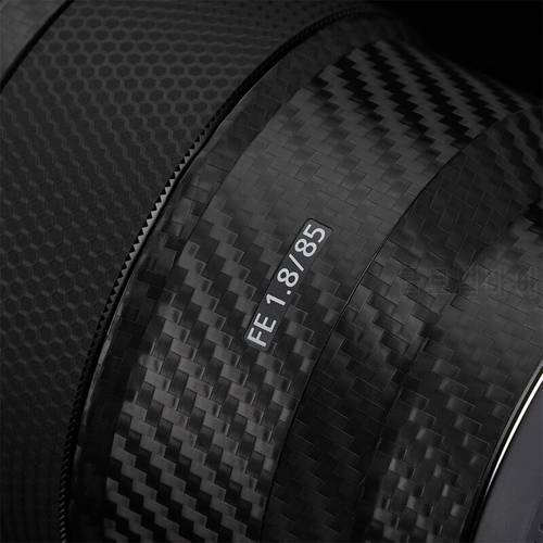 85 1.8 Lens Stickers Anti-scratch Premium Decal Skin For Sony FE 85mm F1.8 ( SEL85F18 ) Lens Protector Wrap Cover Sticker