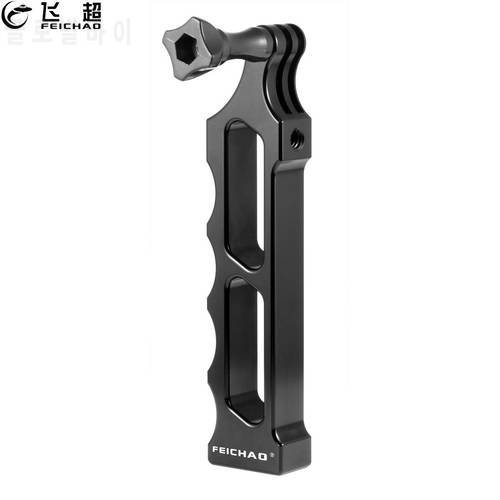 CNC Aluminum Alloy Handle Selfies Stick Hand Grip Mount Thumb Screw for Gopro 11 10 9 8 7 6 5 for DJI Osmo Action Cameras