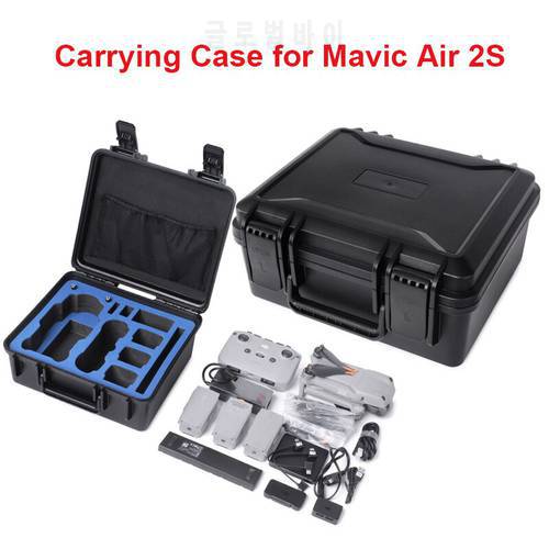 Protable Carrying Case Explosion-proof Box for DJI Mavic Air 2S Drone RC Wateproof Case Protective Carry Bag Accessories