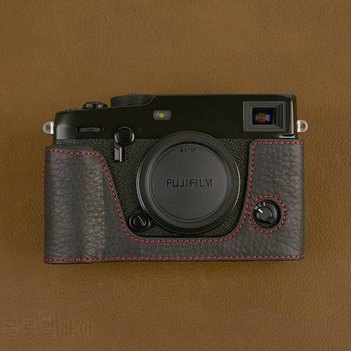 For Fujifilm Fuji X-PRO3 XPRO3 Camera Genuine leather cowhide Bag Body BOX Case Protective sleeve box base