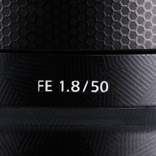 FE 50mm F1.8 / 50 1.8 Lens Anti-scratch Premium Decal Skin For Sony FE 50mm f/1.8 Lens SEL50F18F Protector Wrap Cover Sticker