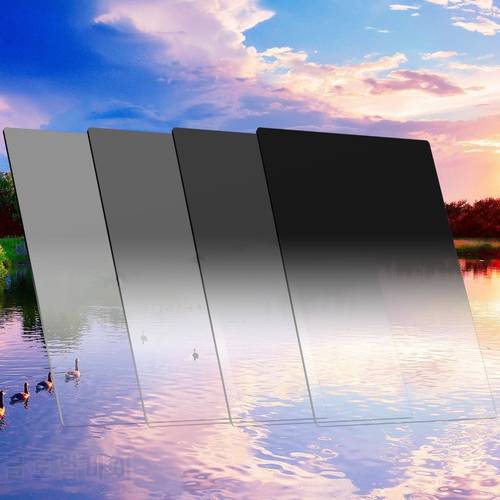 ZOMEI Original 150mm x 100mm Gradual Neutral Density GND Square Filter ND2+ ND4+ND8+ND16 for Cokin Z Series Cokin Z Lee Holder
