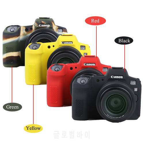 Soft Canon EOS R10 R6 Camera Bag Silicone Case Rubber Camera case For Canon EOS R R6 Protective Body Cover Skin