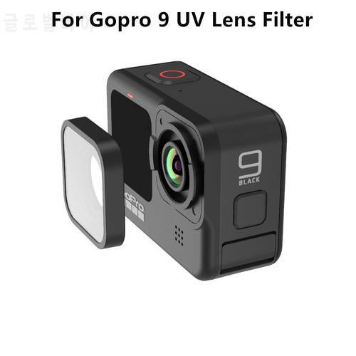UV Filter Lens Cover Protector Repair Part For Go Pro Hero 9 Black Sport Camera Accessories