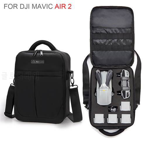 Portable Storage Bag Travel Case Carring Shoulder Bag For DJI Mavic Air 2 Drone Accessory Handheld Carrying Case Bag Waterproof