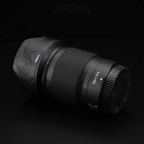 Nikkor Z 50 1.8 Lens Decal Skin For Nikon Z 50mm f/1.8 S Lens Stickers Protector Coat Wrap Cover Anti-scratch Sticker Film