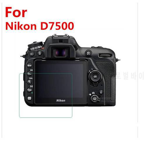 Tempered Glass Protector Guard Cover for Nikon D7500 DSLR Digital Camera LCD Display Screen Protective Film Protection