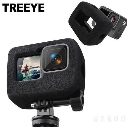 Windshield Wind Noise Reduction Sponge Foam Case For GoPro HERO 10 9 Cover Housing For Gopro Hero10 9 Action Camera Accessorie