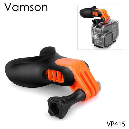 Vamson for Surfing Shoot Surf Silicone Braces With Screw for GoPro Hero 11 10 9 8 7 6 5 4 Camera Accessories for Dji Action 3 22