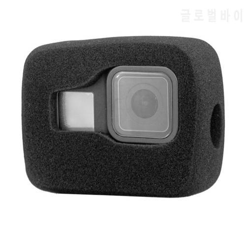 Windshield Wind Noise Reduction Sponge Foam Case Cover For GoPro Hero 8 Sports Action Camera Housing Accessories F3601