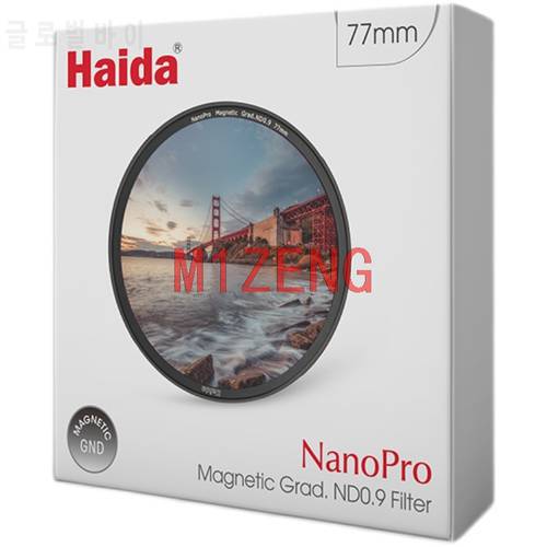 haida NanoPro Magnetic GND0.9 grad Neutral Density k9 coating filter with adapter ring for 52 55 58 62 67 72 77 82 camera lens