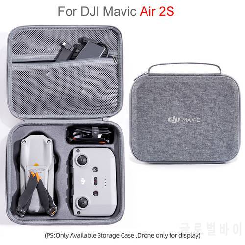 Portable Storage Bag Carrying Case Hard Box For DJI Mavic Air 2S RC Drone About 27*23*10cm Drone Boxes Not Include Drones