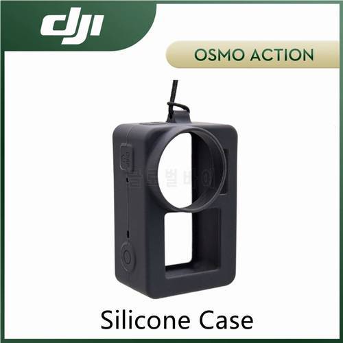 DJI CYNOVA Osmo Action Silicone Case Original Accessories for Protect Camera from Scratch Collision Convenient for Disassemble