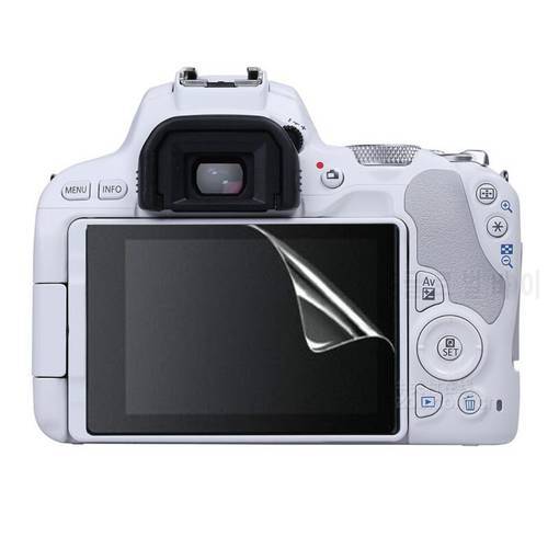 3 x Clear Soft PET LCD Display Screen Protector Cover Guard for Canon EOS 200D Rebel SL2 / Kiss X9 Protective Film Protection