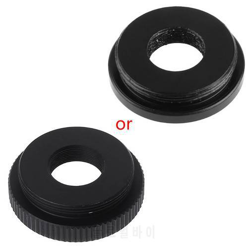Black Metal Lens Adapter Suit for M12 to C or CS Mount Lens Converter Ring HCCY