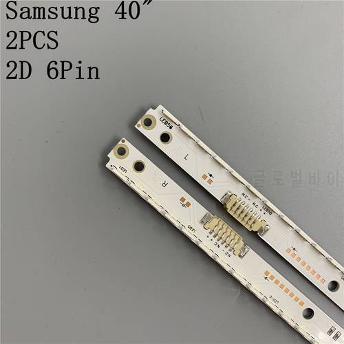 2PCS/set 56LED 500mm LED Backlight Strip for Samsung UA40ES5500R 2012SVS40 7032NNB RIGHT56 LEFT56 3D BN96-21712A 21711ANew