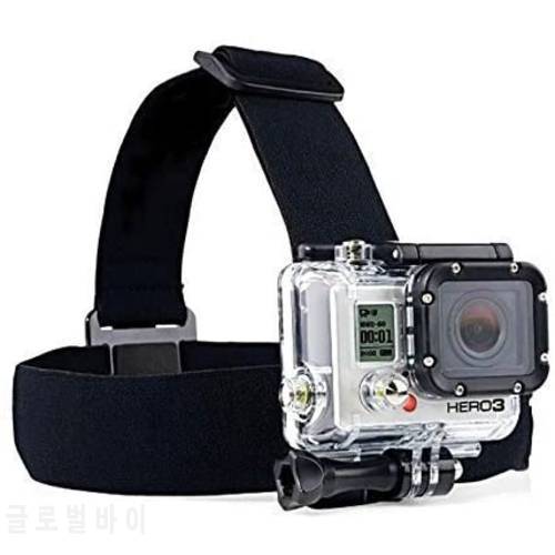 Head Strap Camera Mount + Quick Clip Compatible fit for GoPro 10 9 8 7 6 5 Silver and Hero Sessio and Most DJI Action Cameras