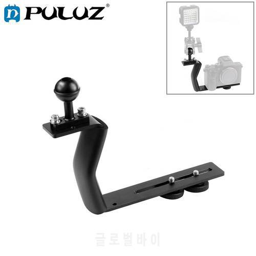 PULUZ SLR Diving Tray Stabilizer Rig Handle Bracket Extension Arm for Underwater Camera Housing Case for GoPro/DJI Osmo Action
