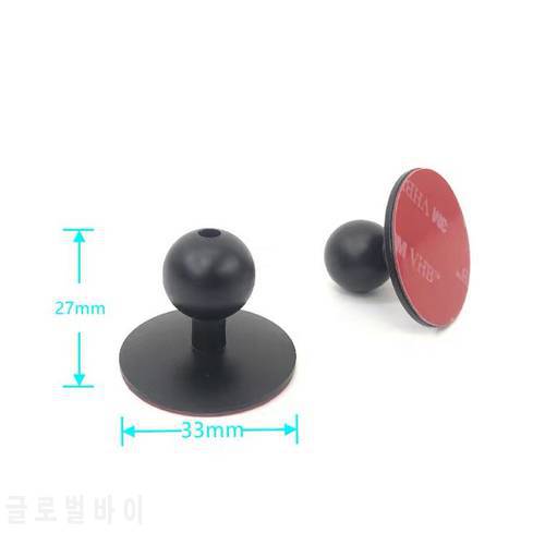 Universal Car Holder Base Disk 17mm Ball Head 3M Sticker Gravity Support Car Phone Holders Accessories