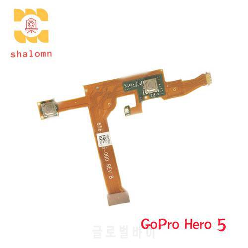 Original Hero5 Shutter Micphone Setting Button Flex Cable Repair Parts For Gopro Hero 5 Action Video Camera