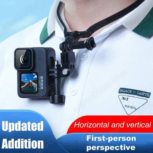 Neck Hold Mount Lanyard Strap for GoPro Hero 10 9 8 7 6 5 4 3+ OSMO Action sports Camera mobilephone iphone 12 Accessories