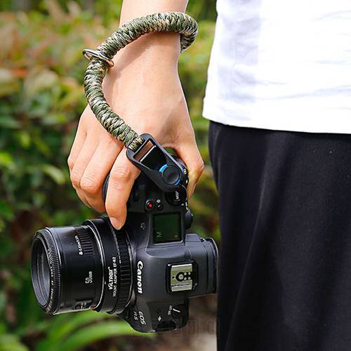 New HandmAde Original Woven Camera Wrist Strap For Canon Nikon Sony Fuji Leica Olympus Micro Single Ouick Release Hand Strap