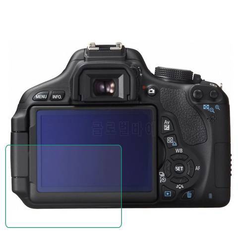 Tempered Glass Protector Guard Cover for Canon EOS 60D 600D 550D M M2 Kiss X5 X4 Rebel T3i T2i Camera LCD Screen Protective Film